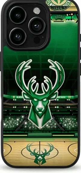 Fm Cases Nba Milwaukee Bucks Motion Series Iphone Case 1