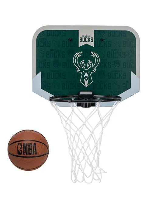 Franklin Over-The-Door Mini Hoop Set – Milwaukee Bucks Theme 1