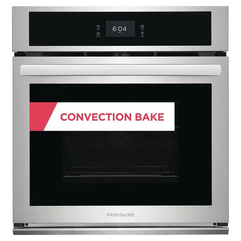 Frigidaire 27-In Built-In Electric Wall Oven – True Convection, Stainless Steel 1