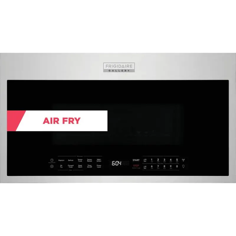 Frigidaire Gallery 30-Inch 1.9 Cu. Ft. Air Fry Over-The-Range Microwave In Stainless Steel 1