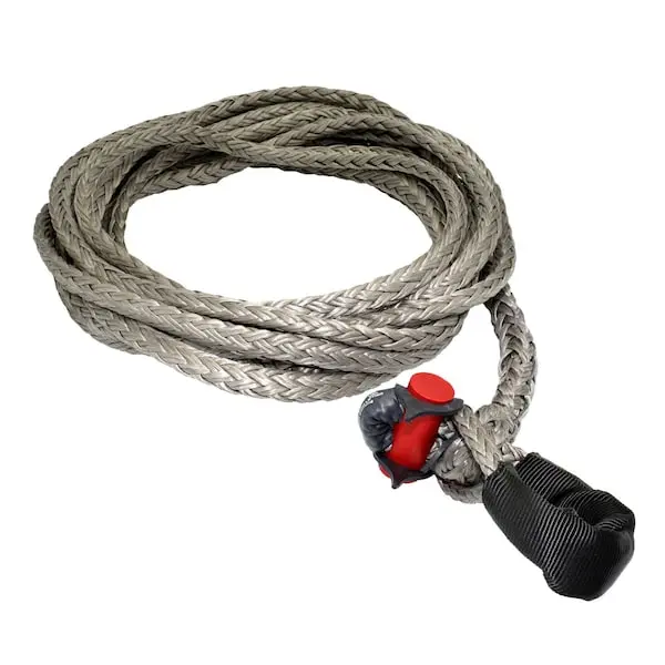 Fusion Tools 1/2" X 25' Lockjaw Synthetic Winch Line Extension – Integrated Shackle, 10,700 Lb Wll 1