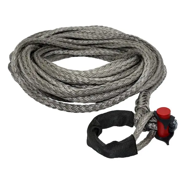 Fusion Tools 1/2" X 75' Lockjaw Synthetic Winch Line Extension With Integrated Shackle – 10,700 Lb Wll 1