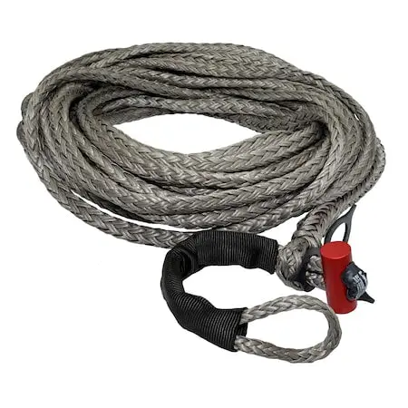 Fusion Tools 1/2" X 75' Lockjaw Synthetic Winch Line With Built-In Shackle – 10,700 Lb Working Load Limit 1