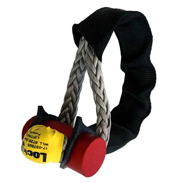 Fusion Tools 17-037505 Lifting-Certified Synthetic Shackle – 3.36-Ton Wll, 3" Working Diameter 1