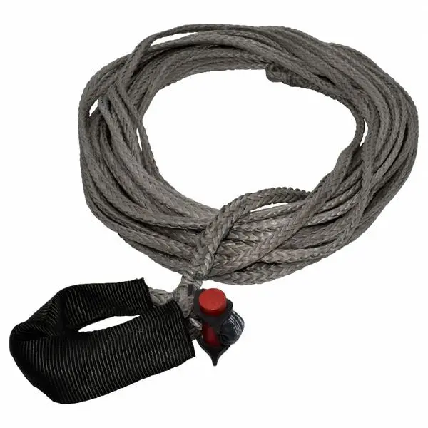 Fusion Tools 20-0250040 Compact Winch Rope – 1/4" × 40', Integrated Shackle, 2,833 Lb Wll 1