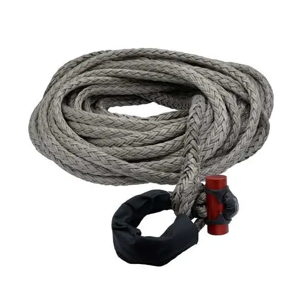 Fusion Tools 20-0625075 Heavy-Duty Winch Rope – 5/8" × 75', Integrated Shackle, 16,933 Lb Wll 1