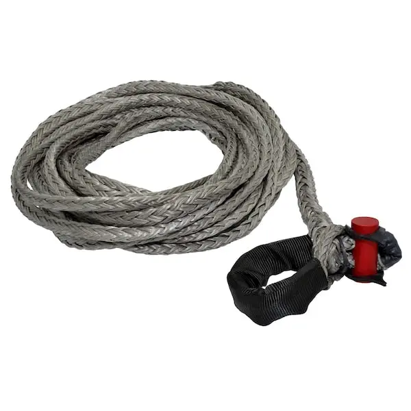 Fusion Tools 21-0500050 1/2-Inch × 50-Foot Lockjaw Synthetic Winch Line Extension With Integrated Shackle – 10,700-Lb Wll 1