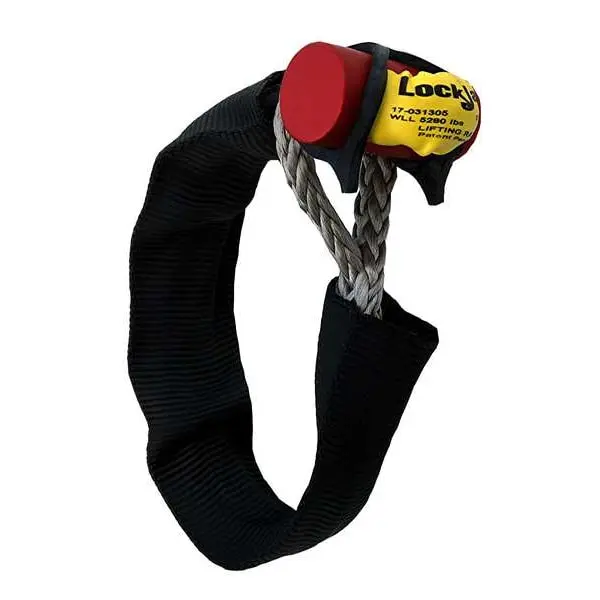 Fusion Tools 3" Lockjaw Lifting-Rated Synthetic Shackle – 2.64-Ton Working Load Limit 1