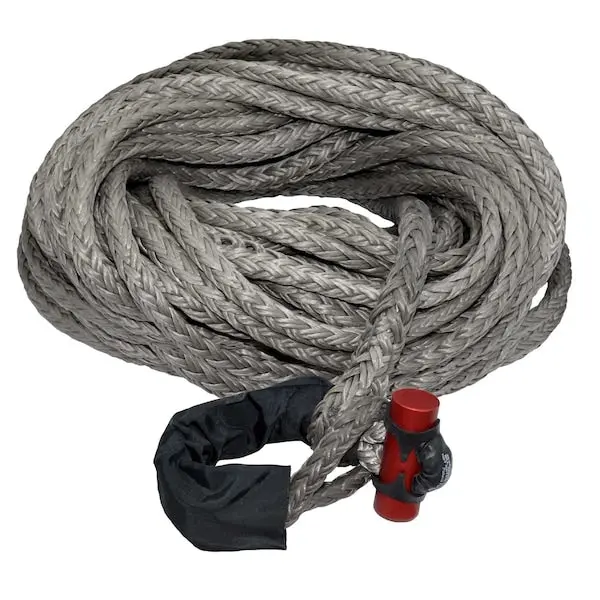 Fusion Tools 5/8" X 150' Lockjaw High-Strength Synthetic Winch Line With Integrated Shackle – 16,933 Lb Wll 1