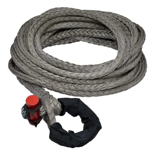 Fusion Tools 5/8" X 50' Lockjaw Synthetic Winch Line Extension With Integrated Shackle – 16,933 Lb Wll 1