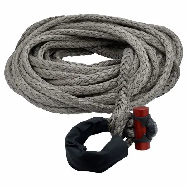 Fusion Tools 5/8" X 85' Lockjaw Synthetic Winch Cable With Integrated Shackle – 16,933 Lb Wll 1