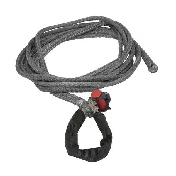 Fusion Tools 7/16" X 25' Lockjaw Synthetic Winch Line – Built-In Shackle, 7,400 Lb Wll 1