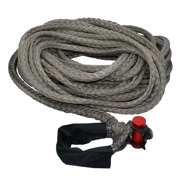 Fusion Tools 9/16" X 100' Lockjaw Synthetic Winch Line Extension With Fixed Shackle – 13,166 Lb Working Load Limit 1
