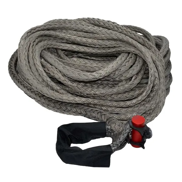Fusion Tools 9/16" X 200' Lockjaw Synthetic Winch Cable With Integrated Shackle – 13,166 Lb Wll 1