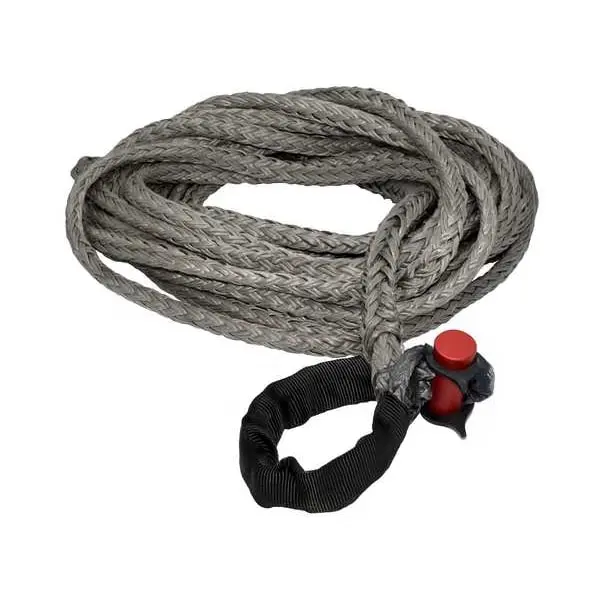 Fusion Tools 9/16" X 50' Lockjaw High-Strength Synthetic Winch Line With Integrated Shackle – 13,166 Lb Wll 1