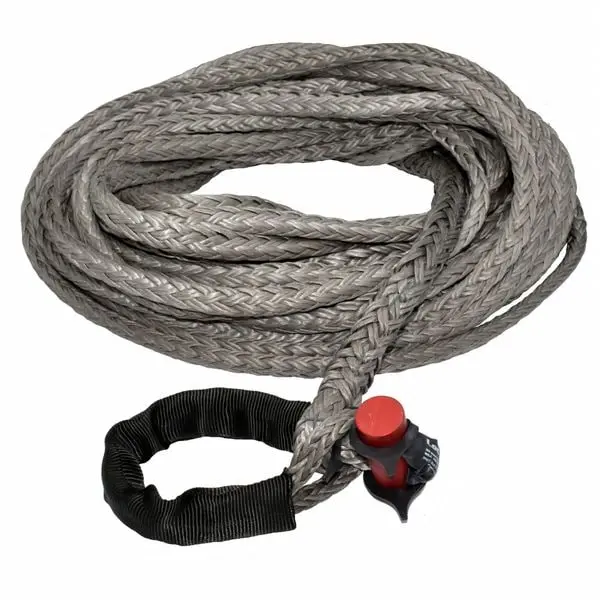 Fusion Tools 9/16" X 85' Lockjaw Synthetic Winch Cable With Integrated Shackle – 13,166 Lb Wll 1