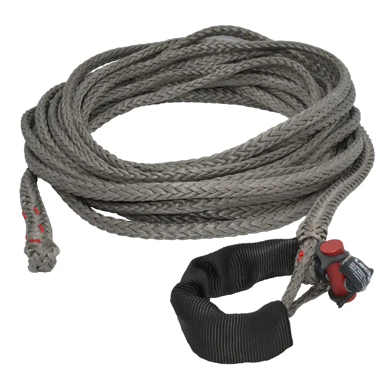 Fusion Tools Lockjaw 3/8" X 50' Synthetic Winch Line With Integrated Shackle – 6,600 Lb Wll 1