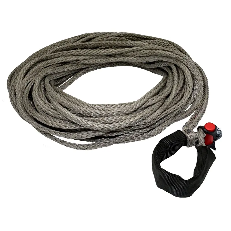 Fusion Tools Lockjaw 5/16" X 100' Synthetic Winch Rope With Built-In Shackle – 4,400 Lb Working Load Limit 1