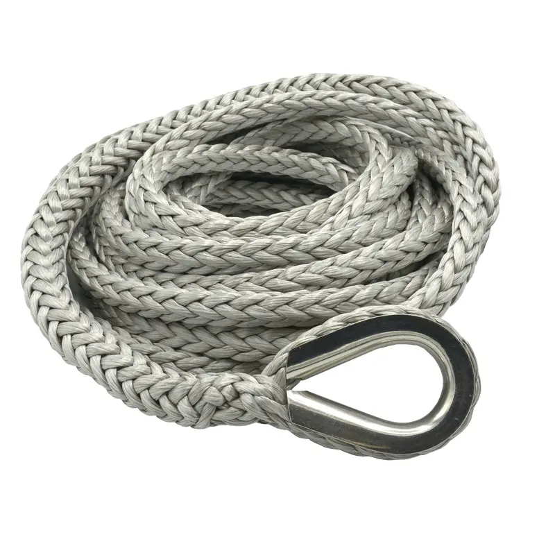 Fusion Tools Nimbus 5/8" X 125' Synthetic Winch Rope With Stainless Thimble – 16,933 Lb Wll 1