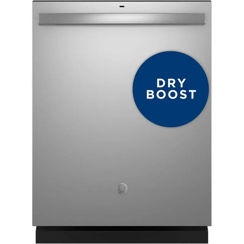 Ge 24-Inch Built-In Top-Control Dishwasher: Sanitize Cycle, Dry Boost, Stainless Steel Tub, 52 Dba 1