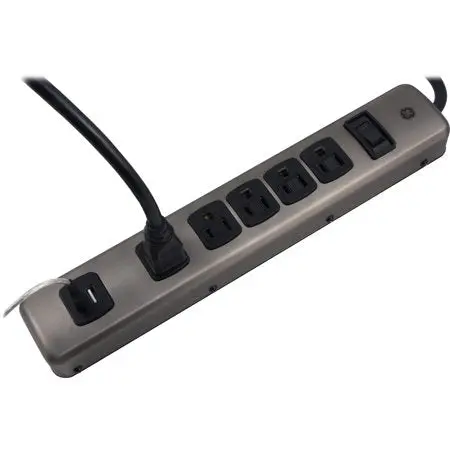 Ge Ultrapro Designer 5-Outlet Surge Protector With Dual Usb Charging Ports (Model 30572) 1