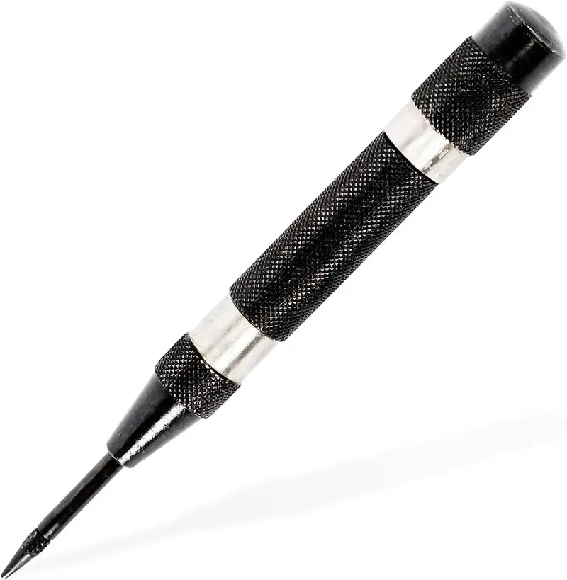 General Tools 79 Mini Heavy-Duty Automatic Center Punch – Compact Striking Tool 1
