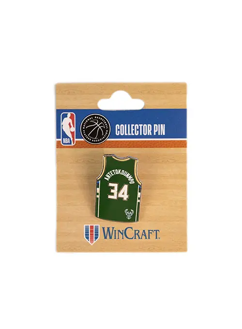 Giannis Antetokounmpo Milwaukee Bucks Jersey Pin By Wincraft 1