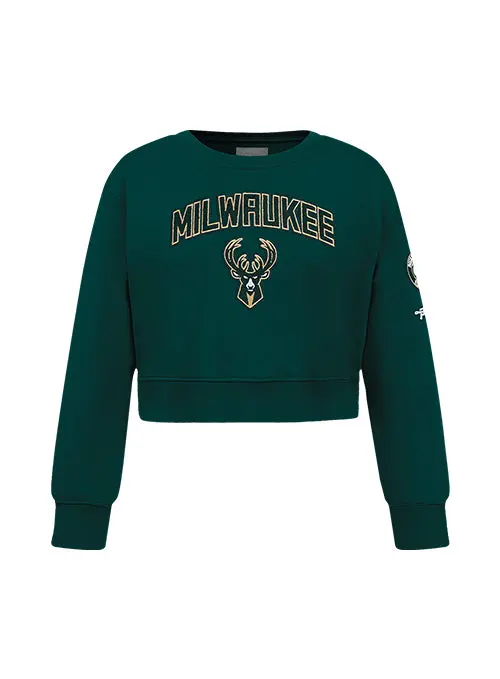 Girls' Pro Standard Classic Milwaukee Bucks Sweatshirt 1