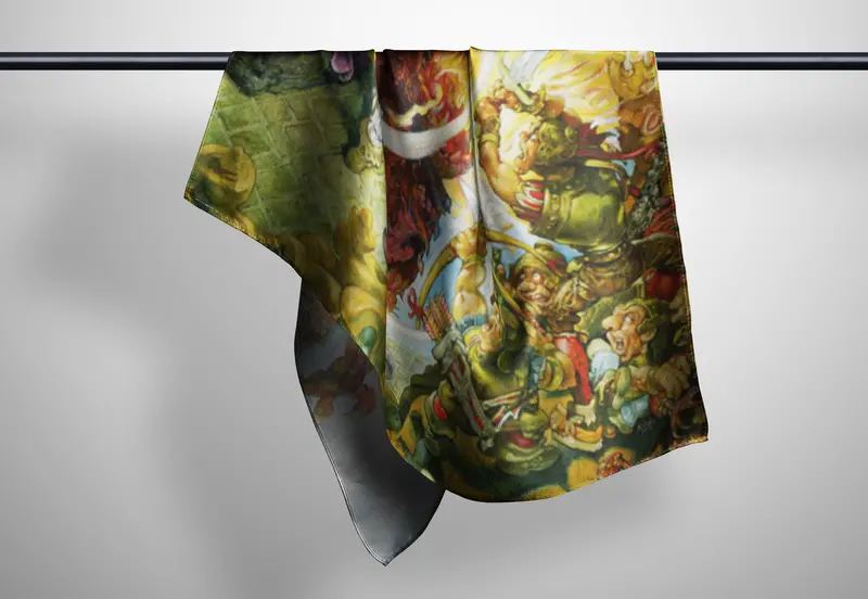 Guards! Guards! Illustrated Silk Scarf 1