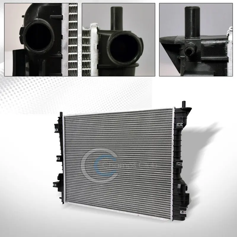 Heavy-Duty Aluminum Radiator Compatible With 2005–2010 Ford Mustang (4.0L V6 Or 4.6L V8, Manual Or Automatic) 1