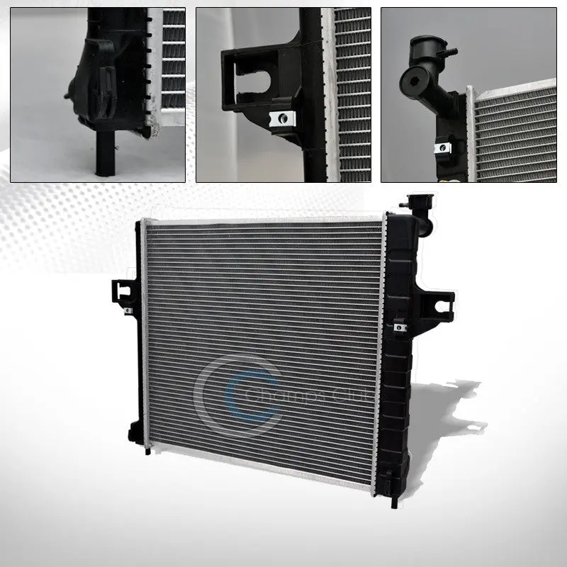 High-Efficiency Aluminum Radiator For 1999–2004 Jeep Grand Cherokee (4.0L L6) 1