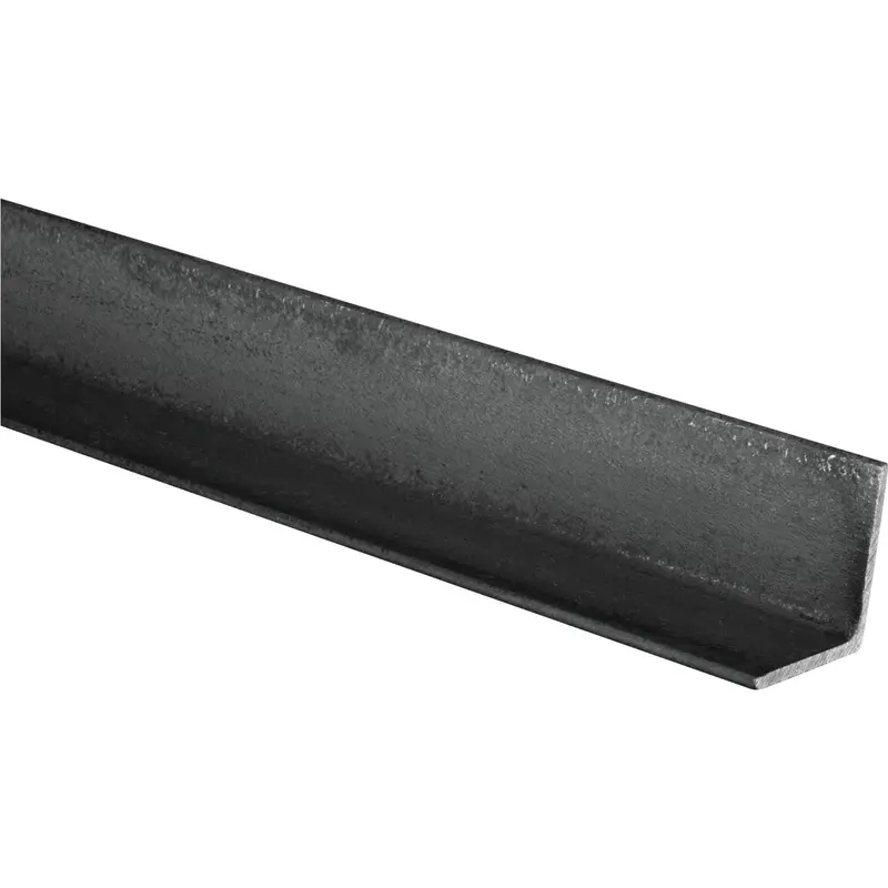 Hillman Steelworks Solid Angle Bracket – 3/4 In × 4 Ft × 1/8 In Weldable Steel 1