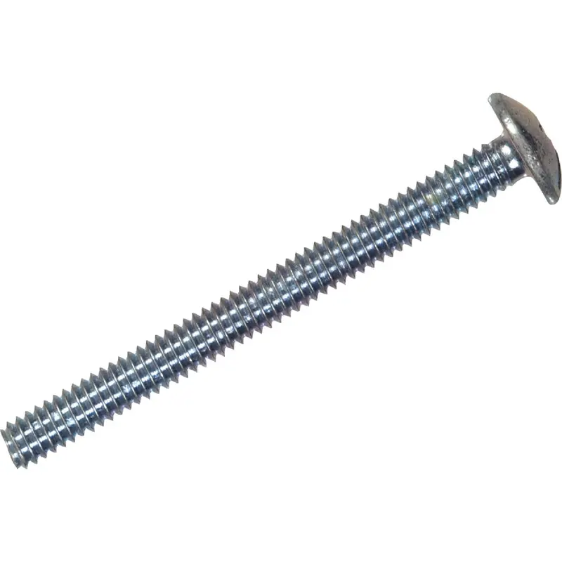 Hillman Truss Head Combination Machine Screw – #8-32 × 1-3/4", Brass Finish (100-Pack) 1