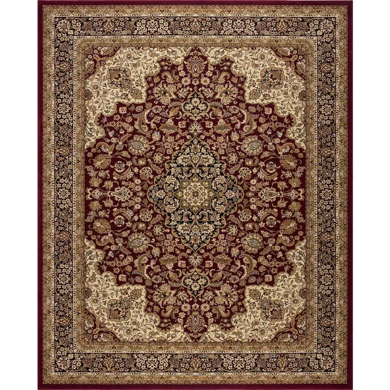 Home Decorators Collection Silk Road Red Medallion Area Rug – 8' X 10' 1