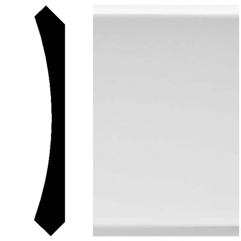 House Of Fara 8841 Mdf Crown Moulding – 3/4" X 5-1/4", 8 Ft 1