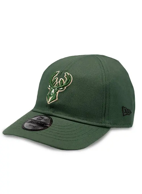 Infant New Era 9Twenty My First Milwaukee Bucks Hat 1
