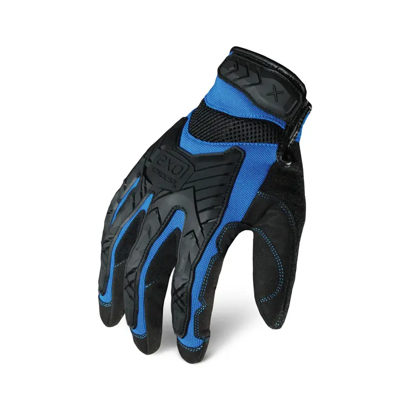 Iron Clad Exo2-Migb Blue Motor Impact Work Glove 1