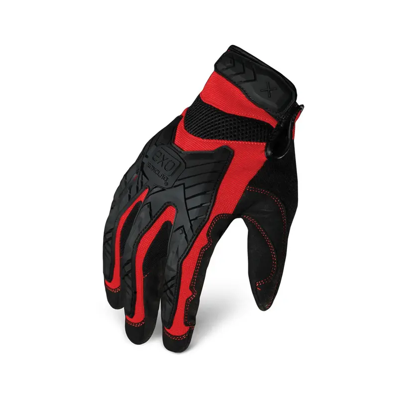 Iron Clad Exo2-Migr Red Motor Impact Work Glove 1