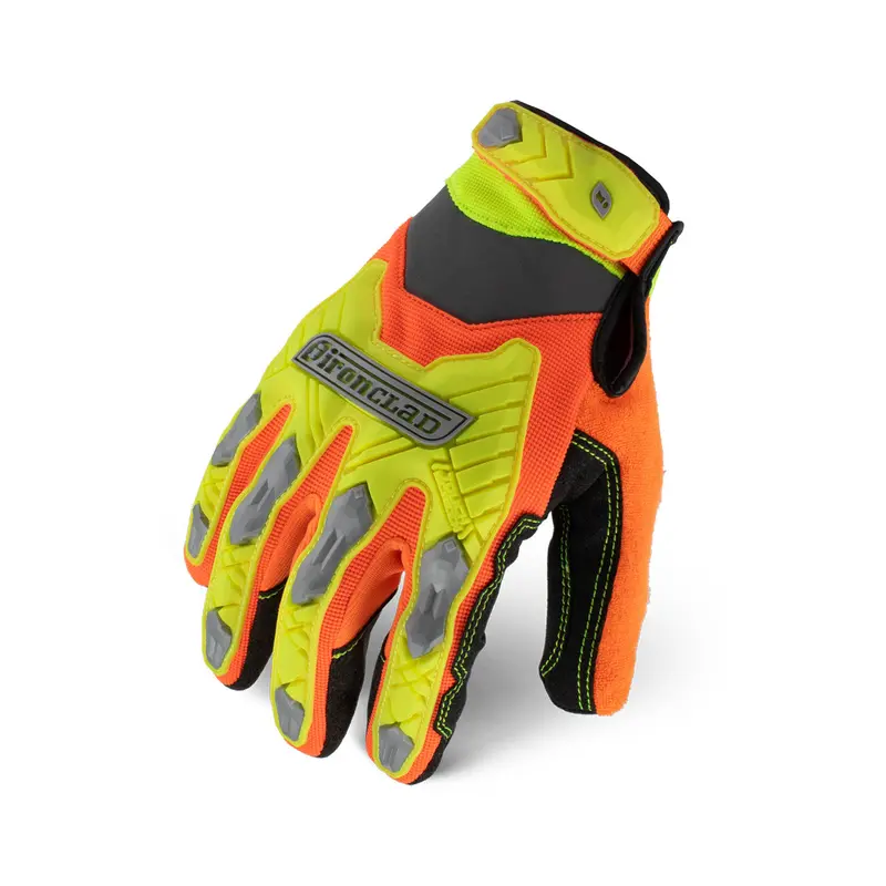 Iron Clad Iex-Hzi Hi-Visibility Command Impact Glove 1