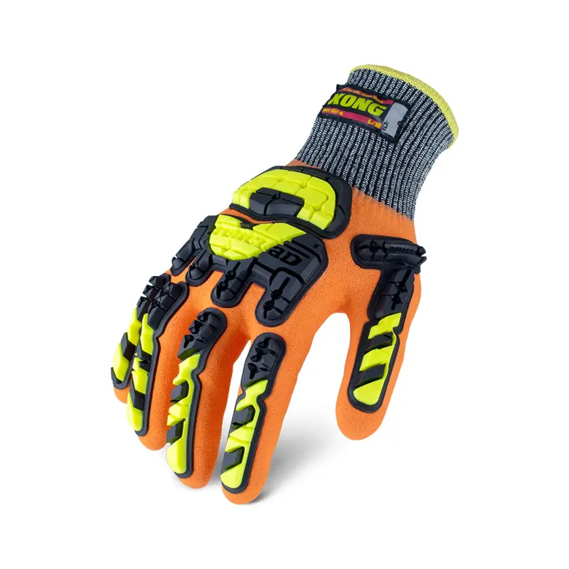 Iron Clad Kcha5 Kong Knit A5 Sandy Nitrile Impact-Resistant Glove 1