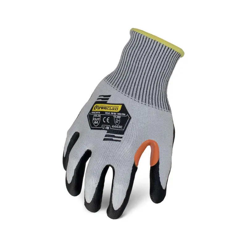 Iron Clad Kkc4Fn Knit A4 Hppe Foam Nitrile Touch Glove 1