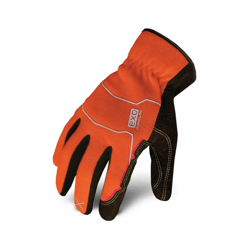 Ironclad Exo2-Hso Hi-Visibility Safety Glove – Orange Utility Design 1