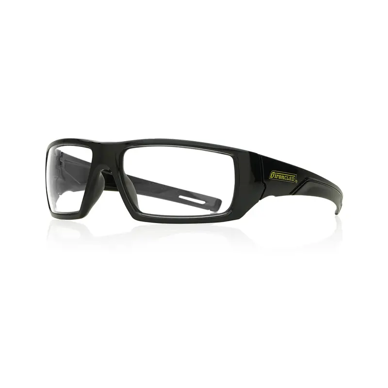 Ironclad Eyf-Bkc Full-Frame Clear Safety Eyewear – As/Af Certified Protection 1