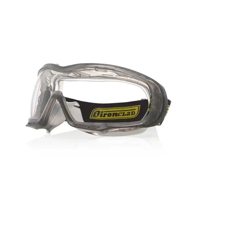 Ironclad Eygg-V3C Ski-Style Clear Safety Goggles With Wide Field Of View 1