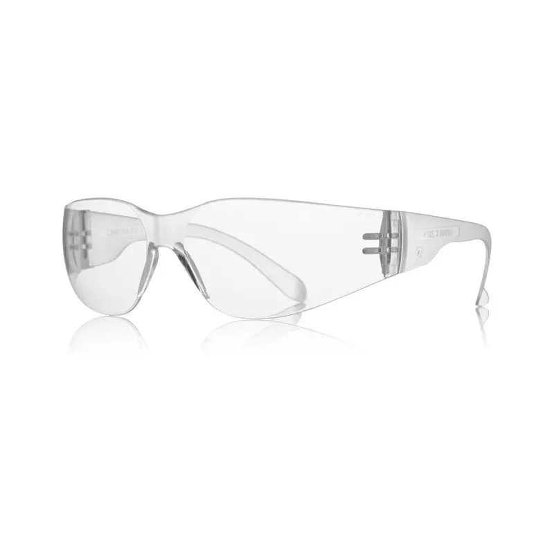 Ironclad G61000 Clear Visitor Safety Glasses – Anti-Scratch & Anti-Fog Coating (Eyv-C) 1