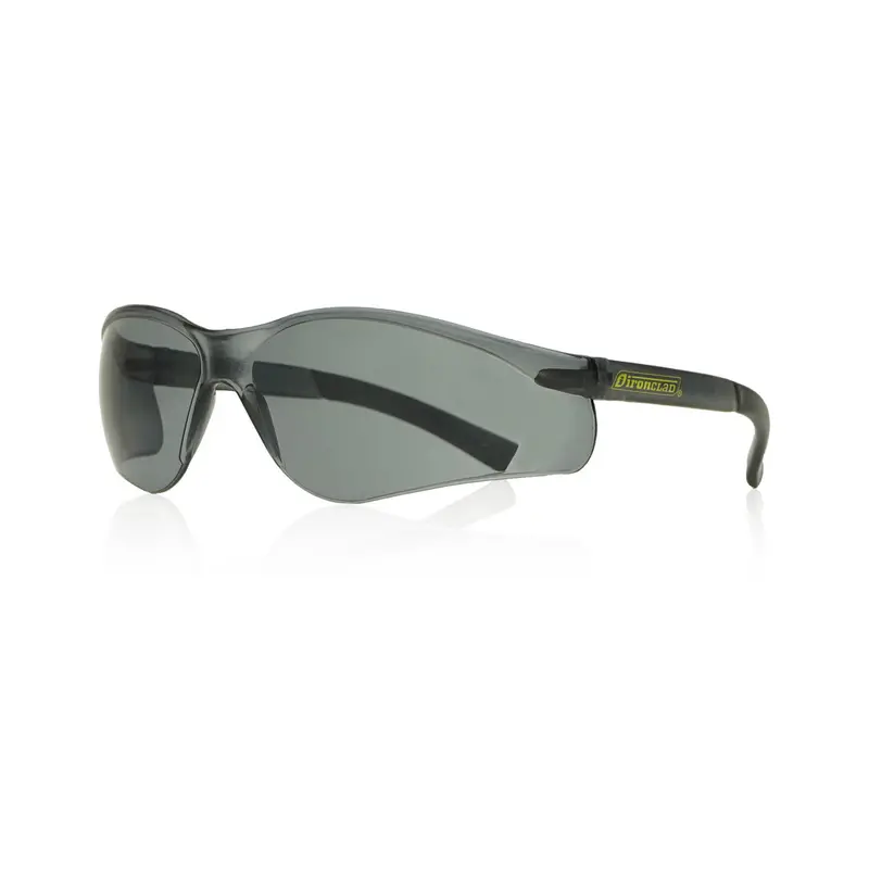 Ironclad G61021 Rubber-Temple Smoke Safety Eyewear – Ansi Z87.1 Compliant (Eyv-2S) 1
