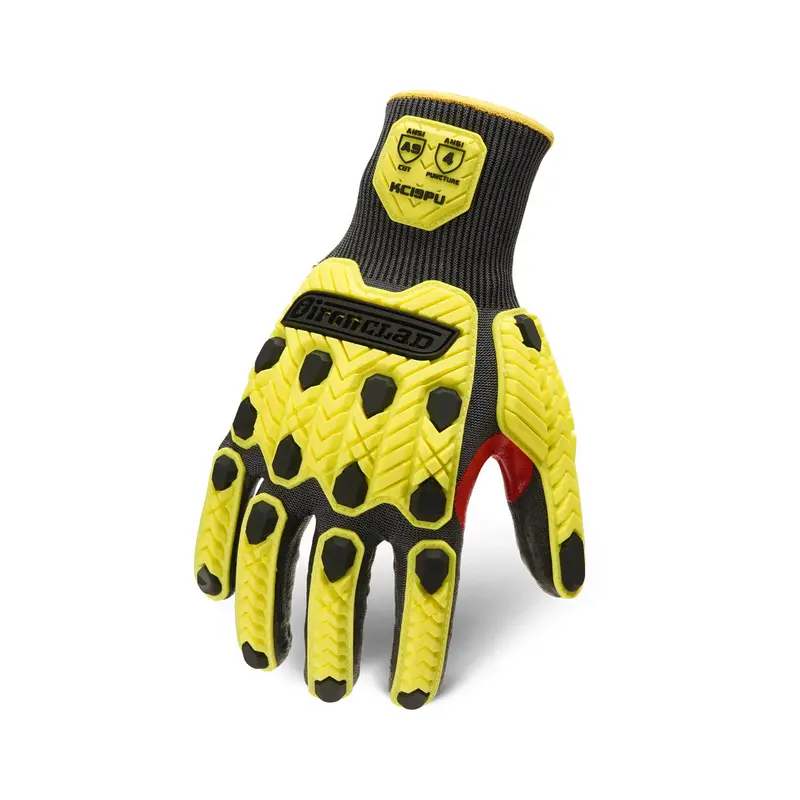 Ironclad Kci9Pu Low-Profile Impact-Resistant Cut-Resistant Glove With Pu Coating (Level A9) 1
