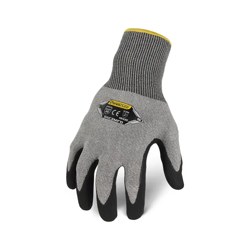 Ironclad Skc3Mfd Knit Work Glove With Microfoam Dot Palm For Enhanced Grip (Cut Level A5) 1