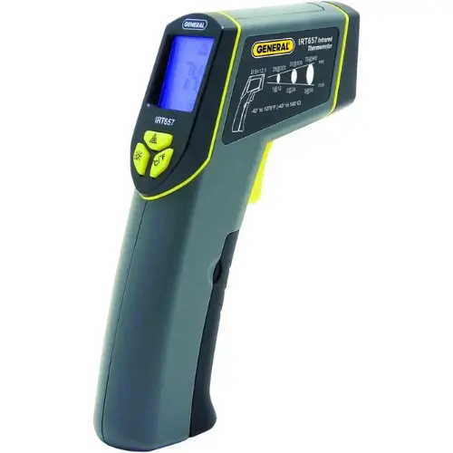 Irt657 Wide-Range 12:1 Ir Thermometer With Star Burst Laser Targeting 1