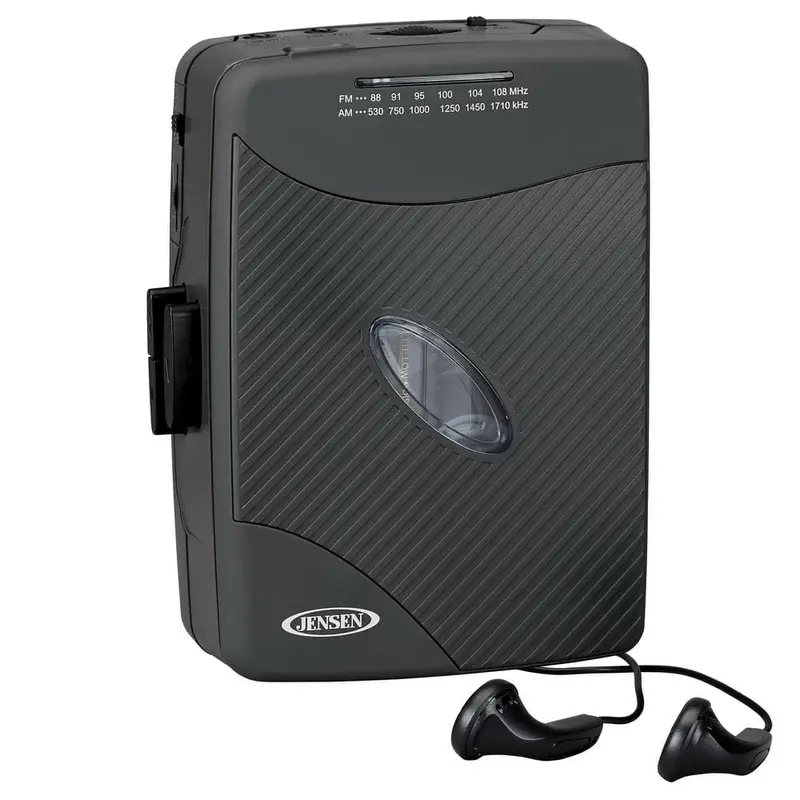 Jensen Stereo Cassette Player With Built-In Am/Fm Radio 1